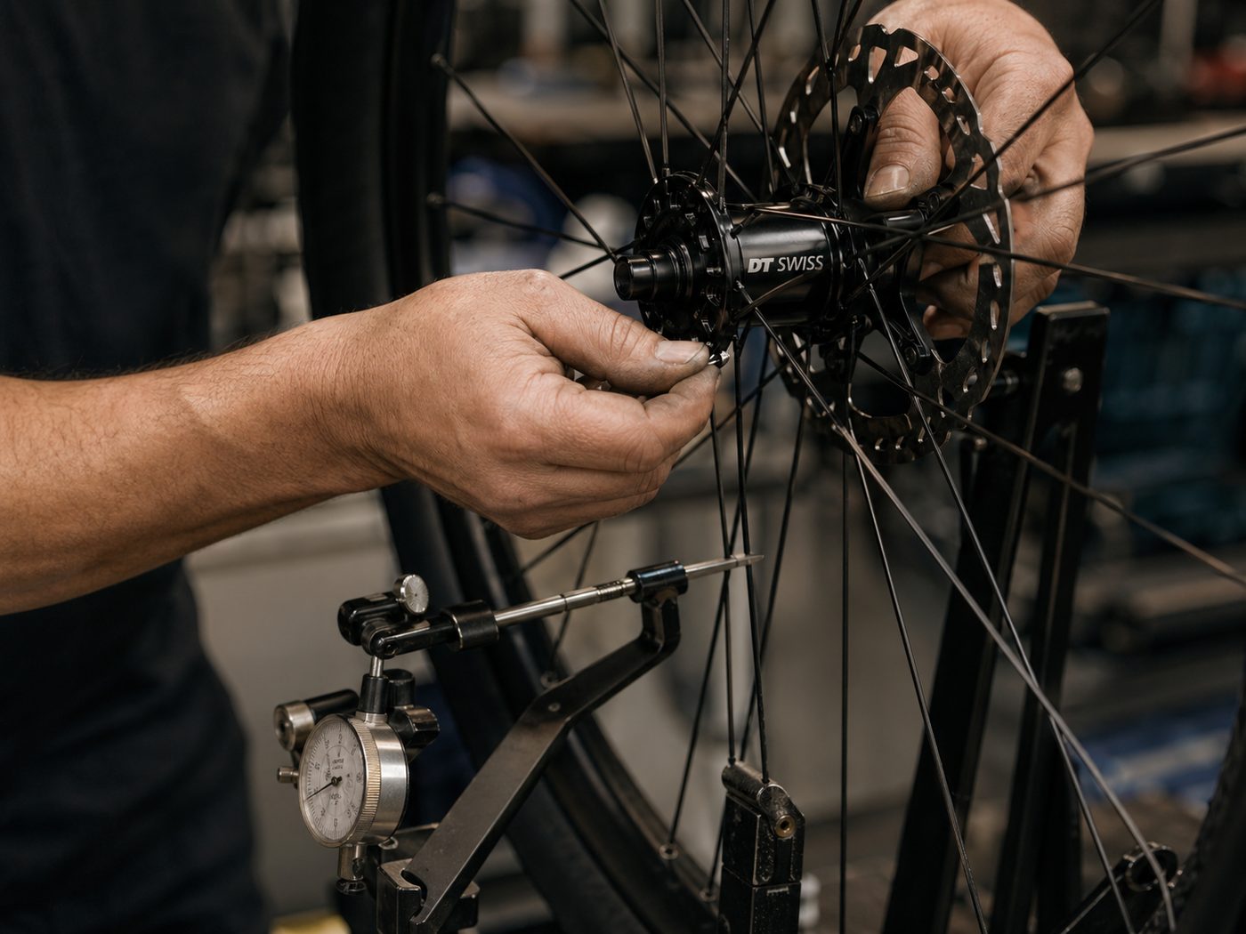 Výplet a centrovanie bicyklového kolesa